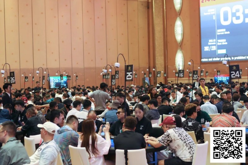 【EV撲克】CPG横琴选拔赛 | 首轮收官!主赛2512人次参赛649人晋级第二轮,许铭文38.4万记分牌数量领跑第一轮C组
