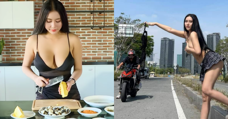 爭議不斷！越南網紅「上空料理」慘遭檢舉下架，網：這還不是她最瘋狂的舉動…