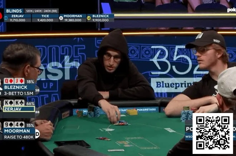 【EV撲克】翻前4-bet变call,翻牌击中顶set,WSOP豪客赛出现angle shoot?