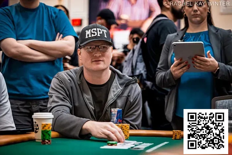 【EV撲克】A-high泡沫线抓鸡保命翻倍,赢下WSOP主赛生死战