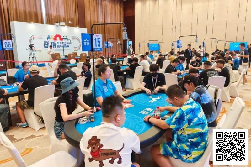 【EV撲克】国门杯·防城港 | 正式开赛!开幕赛333人次参赛59人晋级下一轮,颜豪俊、姚远分别领跑预选赛A/B组