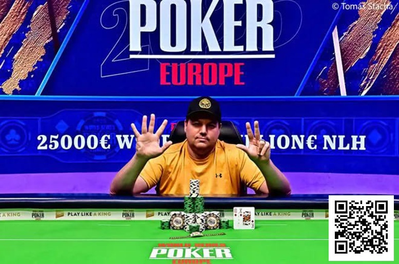 【EV撲克】话题 | Shaun Deeb斩获WSOP欧洲站桂冠,以八条金手链并列历史第七