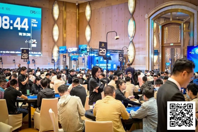 【EV撲克】2025CPG®横琴湾巡游赛 | 首轮战罢,主赛1780人次参赛,598人晋级第二轮,佟鑫领跑C组