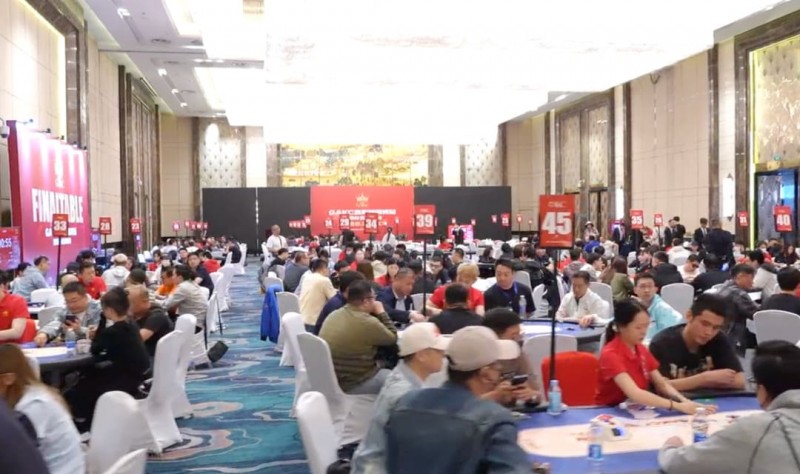 【EV撲克】GAKC皇冠杯廊坊站第二日战报|主赛A组184人激战,女神赛154位巾帼惊艳登场