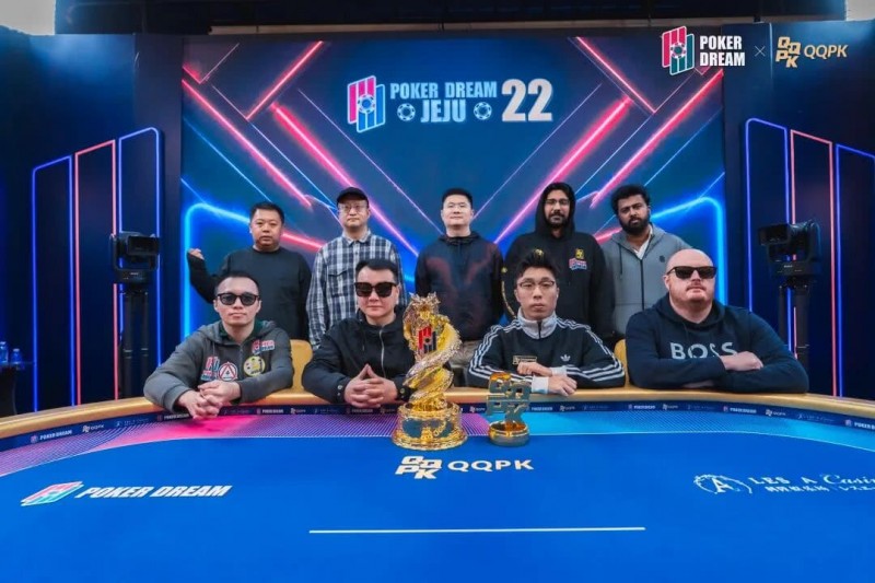 【EV撲克】PD22济州站|主赛FT诞生,何俊杰领衔4名中国选手决战决赛圈;QQPK战队“暖暖”从短码逆袭到QQPK大师赛季军,J High抓诈成经典!