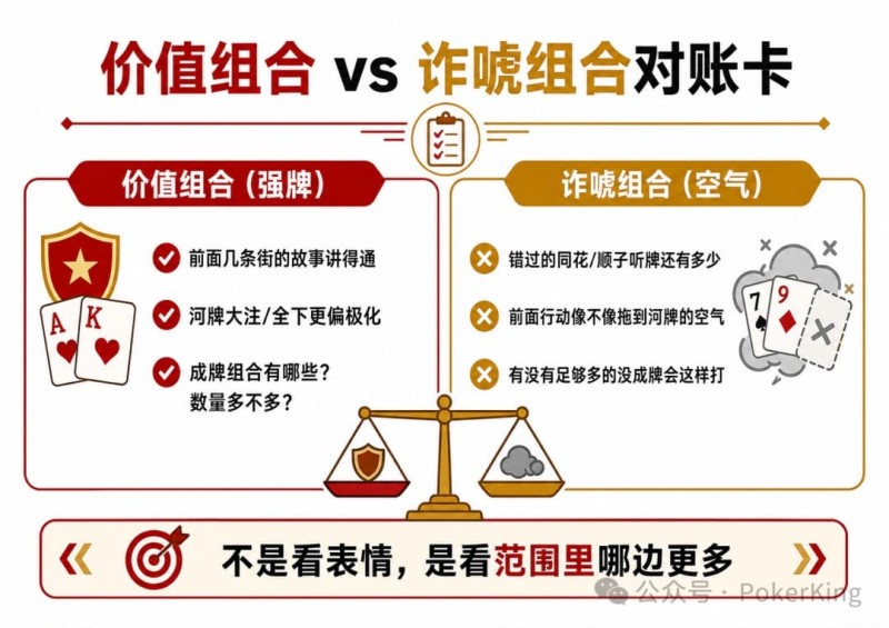 【EV撲克】河牌全下怎么接?三步拆解,不再被“唬”走