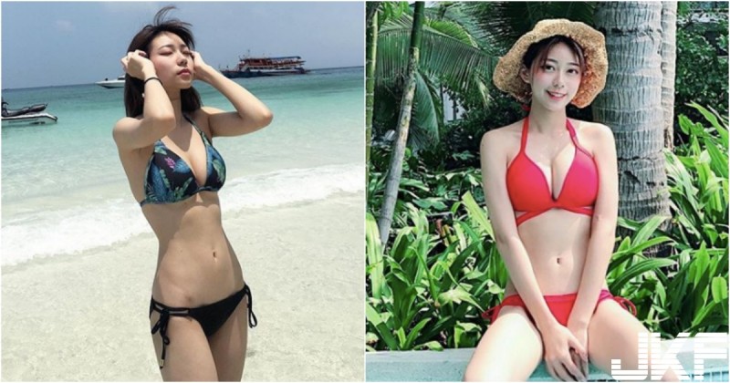 員旅驚見「超正短髮奶妹」！身材姣好「渾圓美乳」辣翻同事！好想跟她同公司啊！